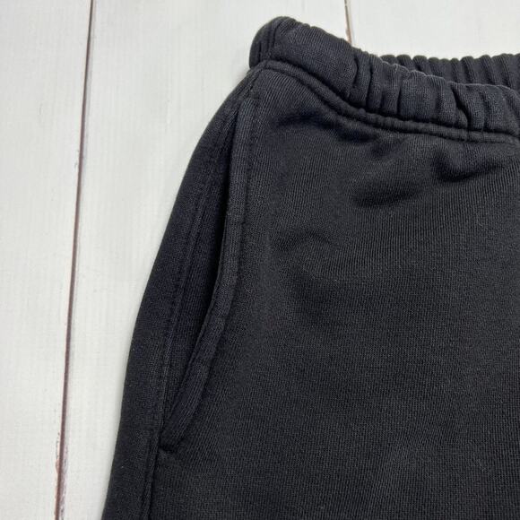 Republic Records Heavyweight Joggers Mens M Black Activewear Sweatpants USA - Picture 7 of 11